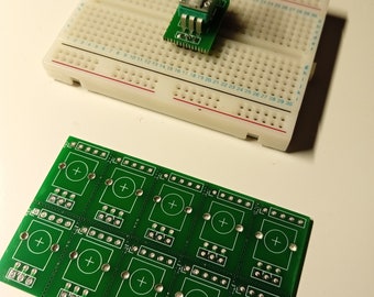 Breadboard electronics prototyping potentiometer X10 PCB