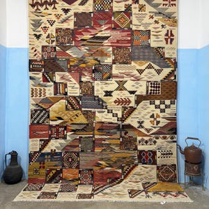 Patchwork Rug - Etsy