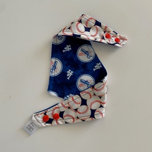 Los Angeles Dodgers - Bandana para mascotas - Máscaras a juego disponibles