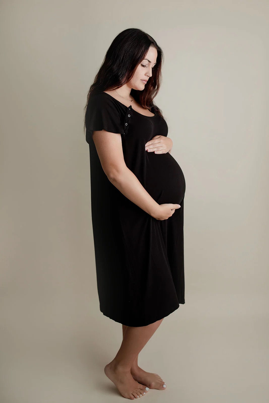 Plus Size Maternity Hospital Gown Etsy