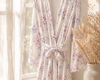 Maternity Robe: Buttery Soft robe with Pockets