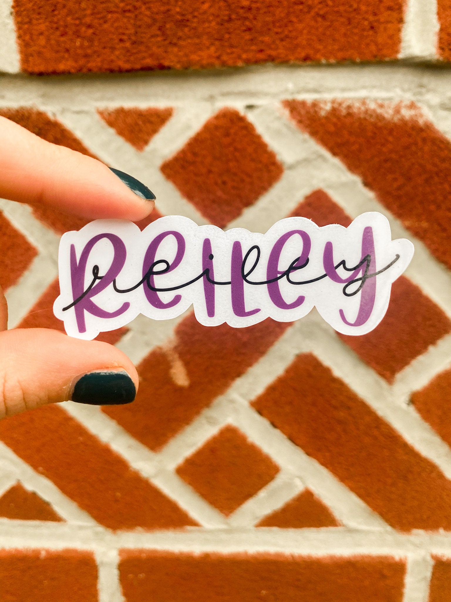 CUSTOM Name Stickers Name Labels Personalized Sticker Etsy