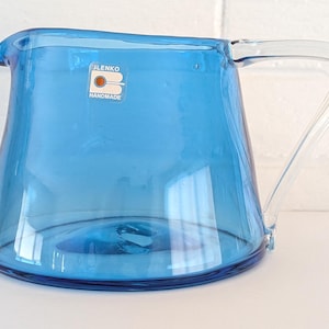 Retired BLENKO 9113 Azure Pitcher | PLEASE READ