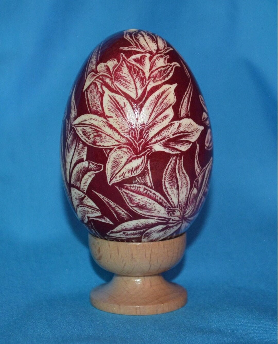 Ukrainian Pysanka Egg Real Hand Painted Egg Decorated Goose - Etsy