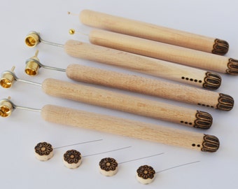 Traditional Drop Pull Pysanky Tools – Set of 3 Styluses, Original