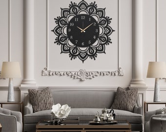 Download Mandala Clock Etsy