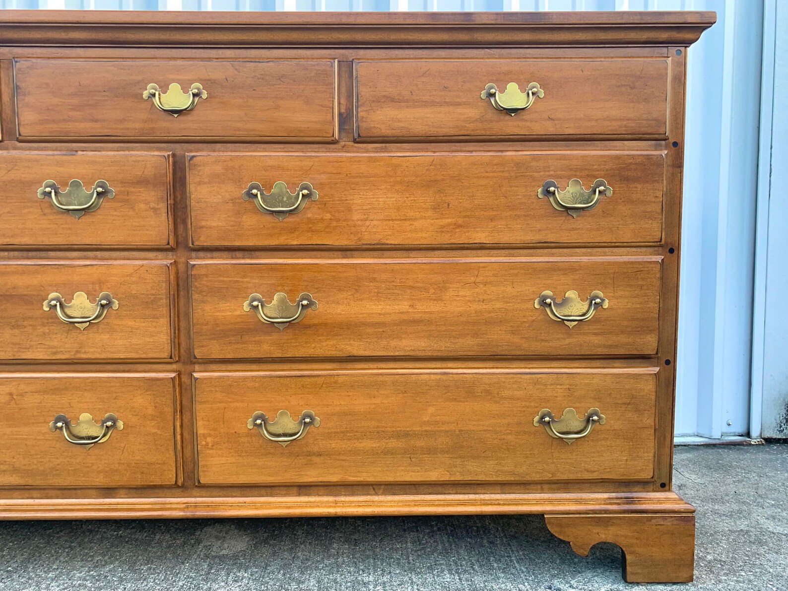 Ethan Allen Circa 1776 Collection Maple Dresser Etsy