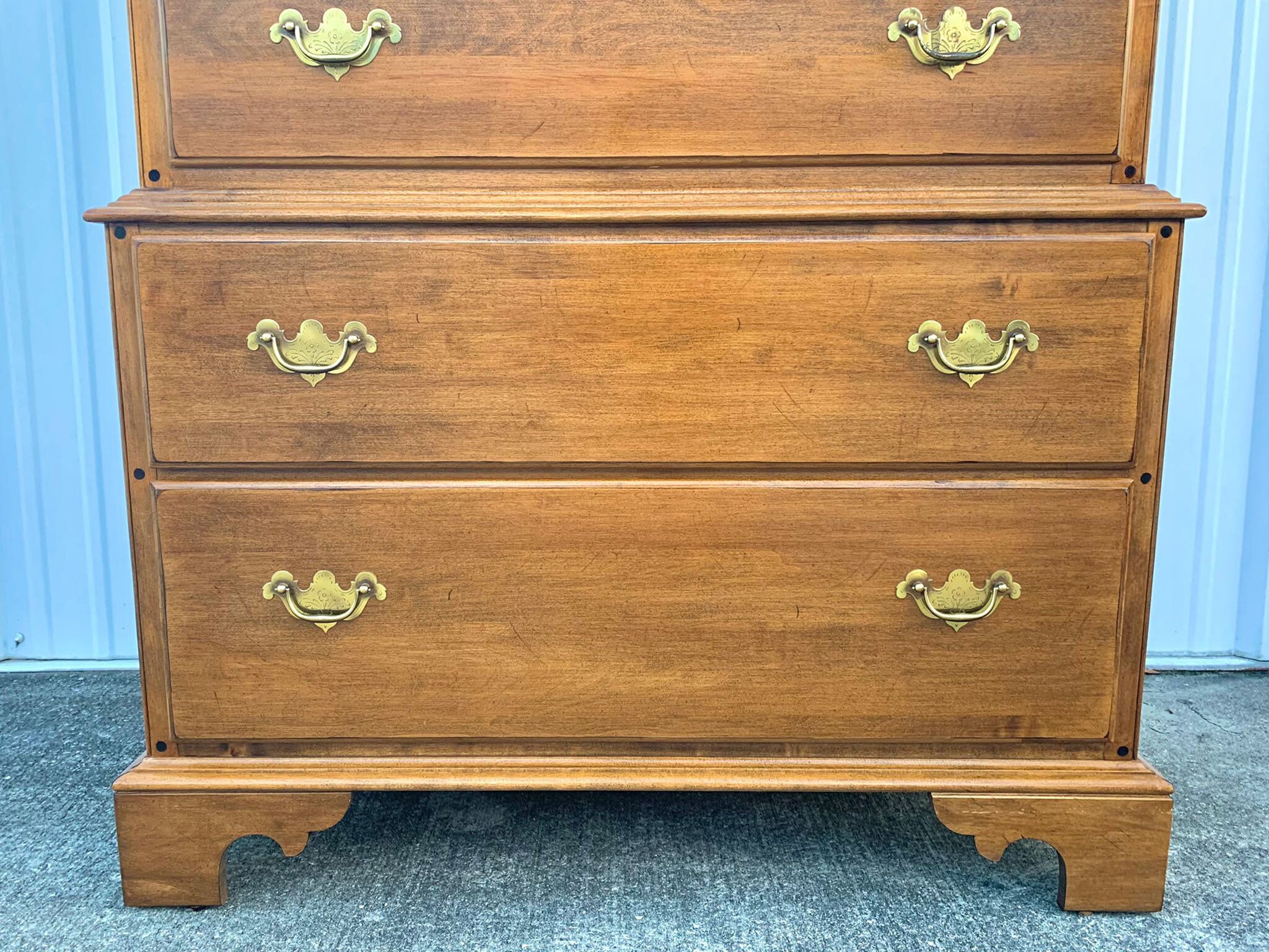 Ethan Allen Circa 1776 Collection Tall Dresser Etsy