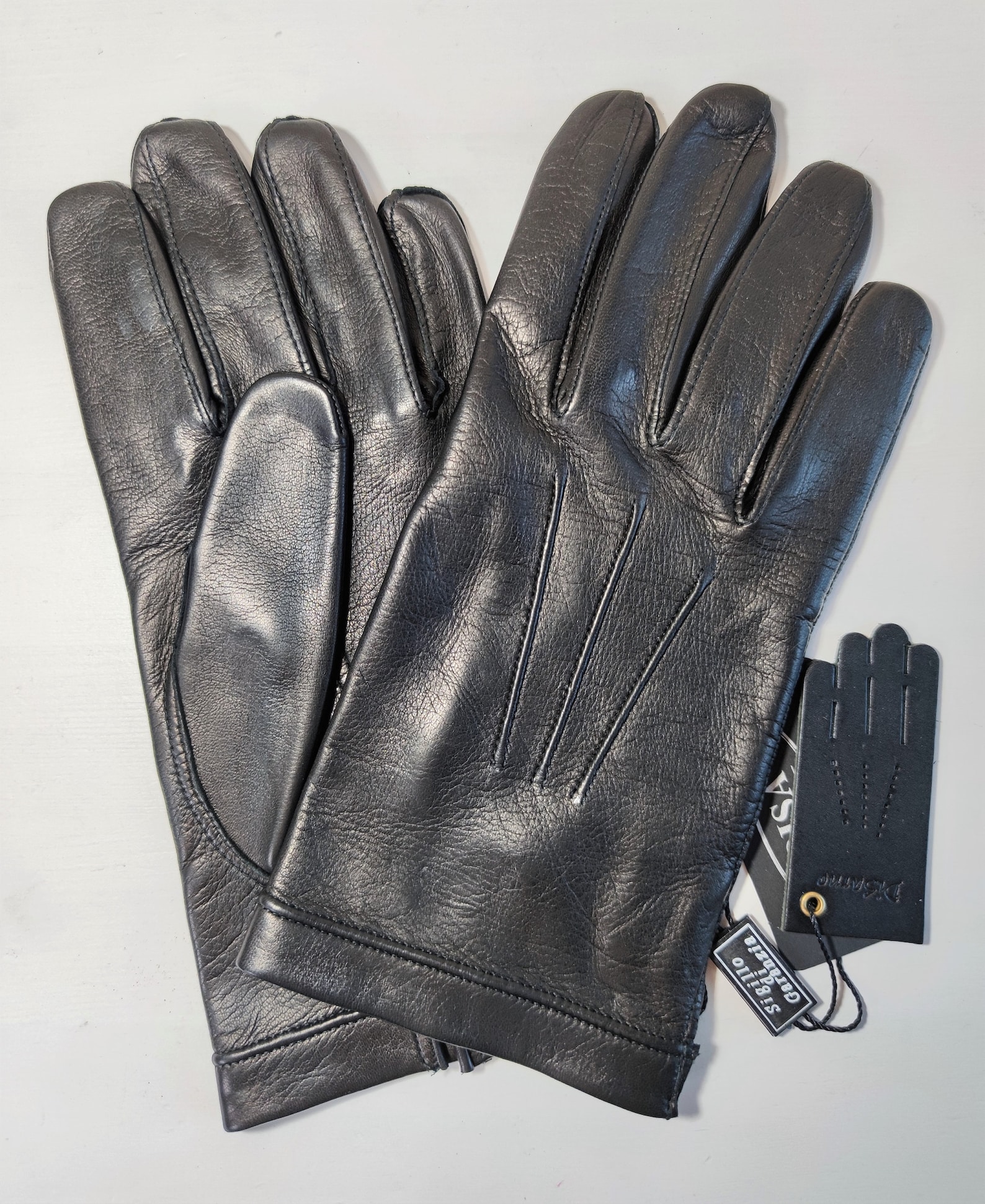 Men's Classic Unlined Italian Leather Gloves Lambskin Etsy