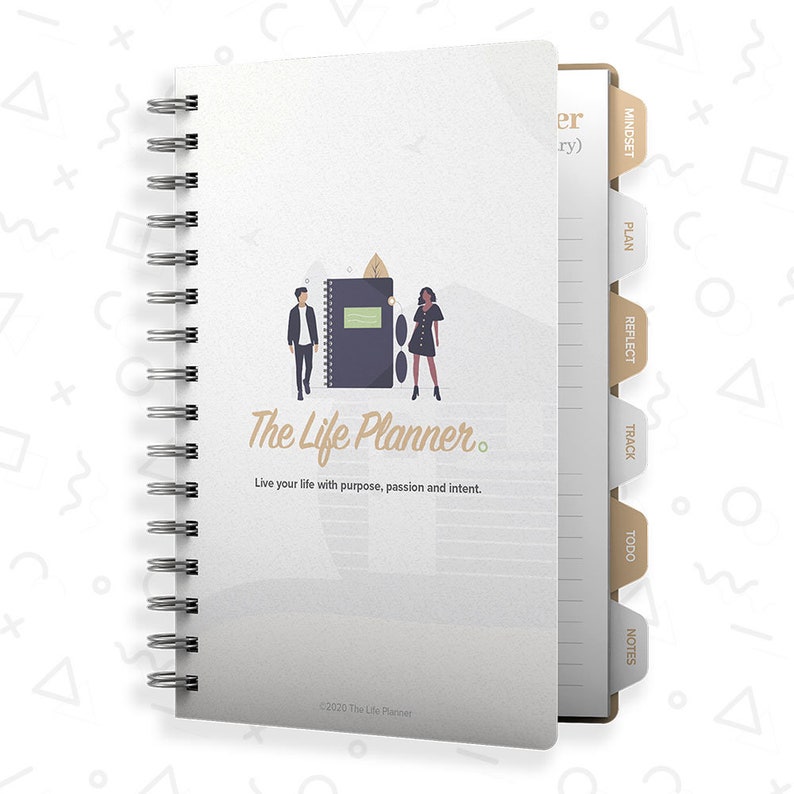 The Life Planner printable PDF Journal Etsy Canada