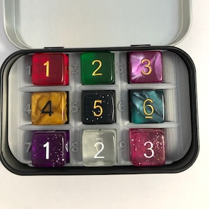 Spell slot holder for Dungeons and Dragons, Pathfinder, or other table top games