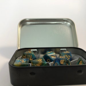 Dice holder for Dungeons and Dragons, D&D, Pathfinder, table top games, and RPG now with color options image 8