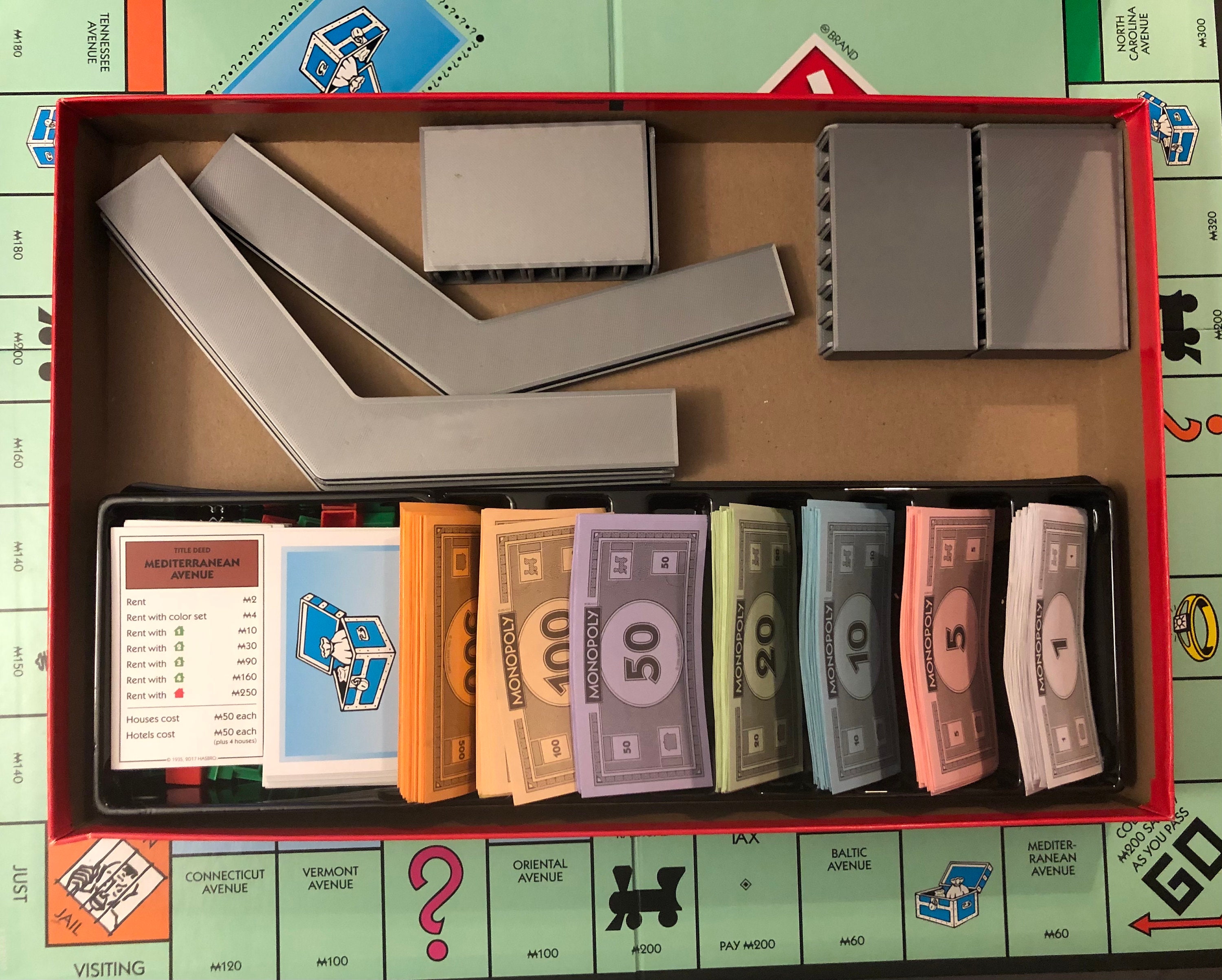 Card holder for board games set of 6 Monopoly card games Etsy