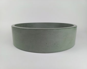 concrete bathroom sink - concrete color 8