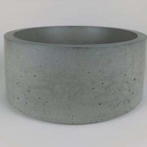 Beton Waschbecken hoch - Naturbeton Farbe 1