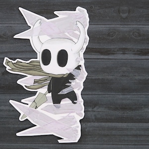 Hollow Knight Waterproof and UV Resistant Vinyl Sticker