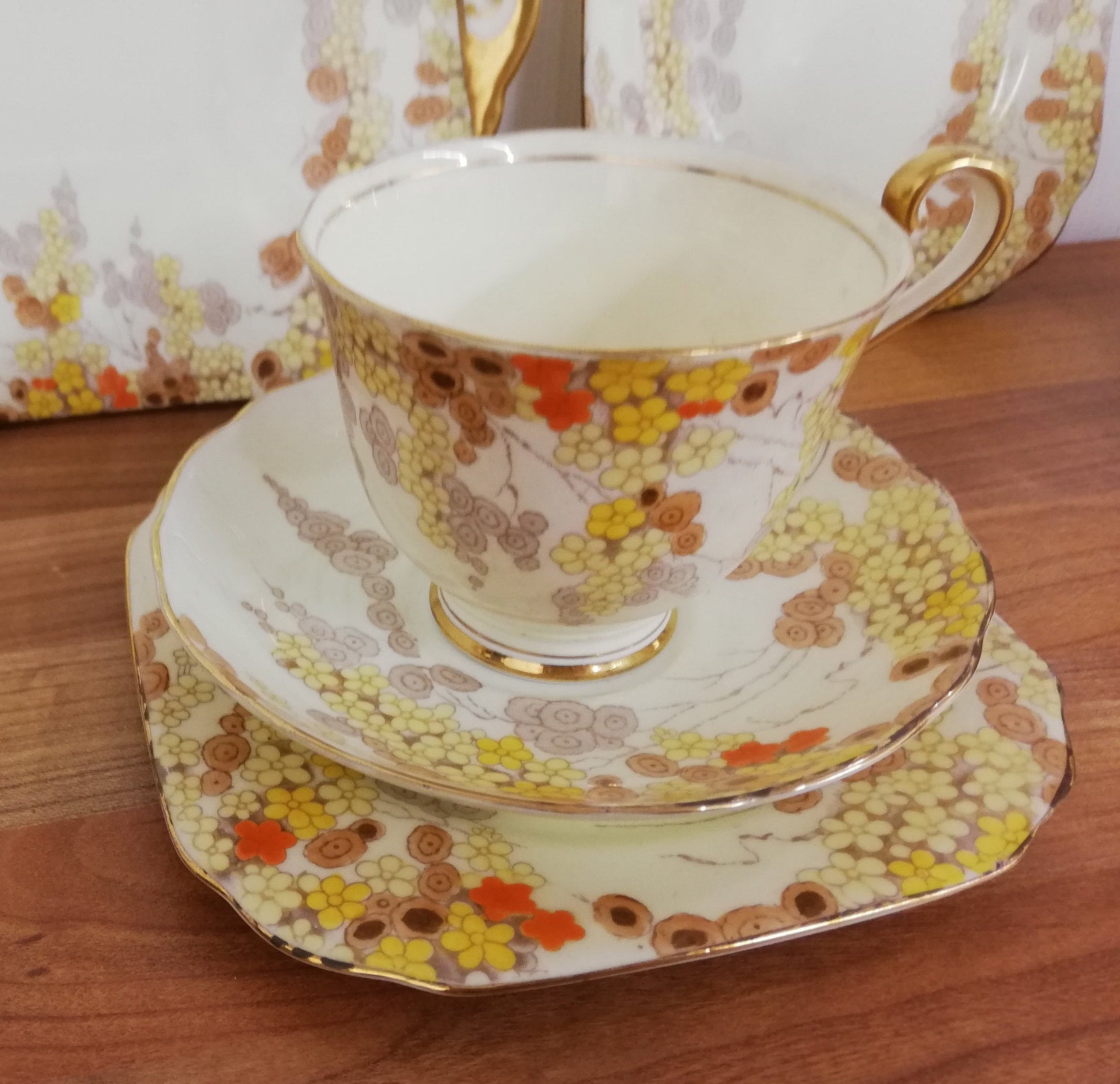 Radfords Fenton Bone China Tea Set Etsy