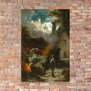 Mythological Art Print - The Sorcerer by Carl Spitzweg - Carl Spitzweg Print - The Sorcerer Print