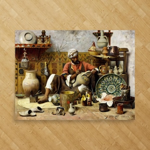 The Pottery Studio by Jean Discart - Jean Discart Print - The Pottery Studio Print - Realist Art Print