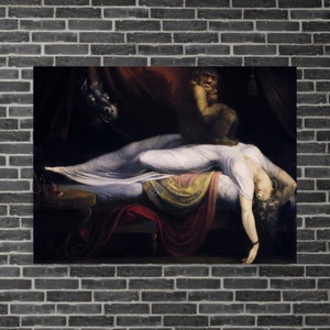 Mythological Art Print - The Nightmare by Henry Fuseli - Henry Fuseli Print - The Nightmare Print - The Nightmare Poster - Henry Fuseli Art