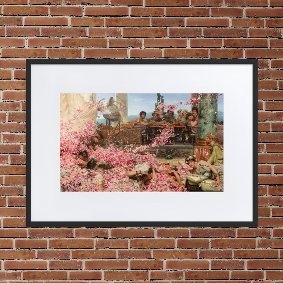 The Roses of Heliogabalus by Lawrence Alma-tadema - Framed Lawrence ...