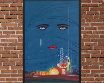 Celestial Eyes by Francis Cugat - Framed Celestial Eyes Print - Framed Francis Cugat Print
