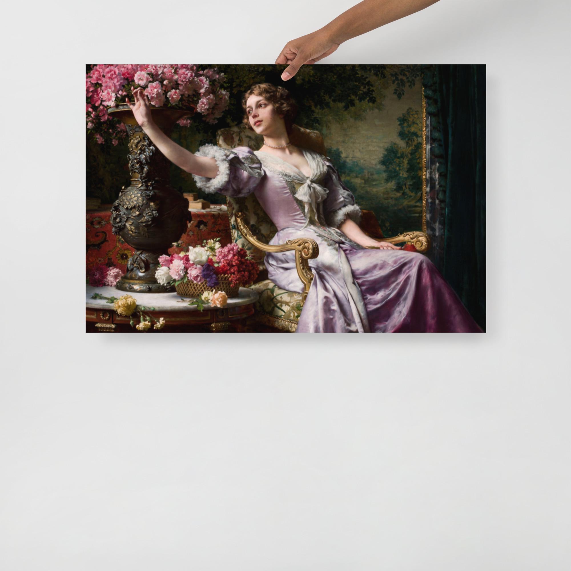 chinese dress ladies The Cecilia Dress in Lilac Tapestry Rose 20 / Lilac Tapestry Rose