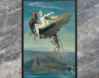John Duncan,saint Bride,art Prints,vintage Art,canvas Wall Art