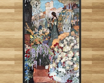 The Wonder of Her Kind by Charles Robinson - Framed Vintage Illustration Print