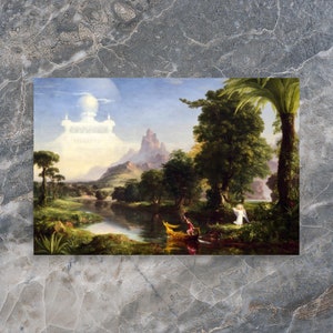 The Voyage of Life - Youth by Thomas Cole - Thomas Cole Print - Voyage of Life Print - Hudson River School Print