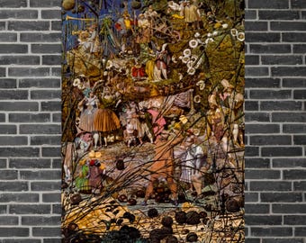 Richard Dadd: The Fairy Feller's Master-Stroke. Fine Art Print
