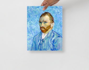 自画像 | フィンセント・ファン・ゴッホ | 1889 絵画版画 - Etsy 日本