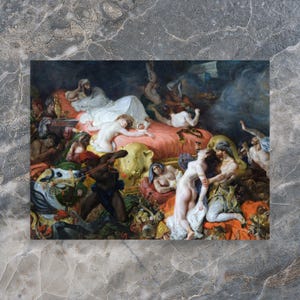 The Death of Sardanapalus by Eugene Delacroix - Eugene Delacroix Print - Death of Sardanapalus Print