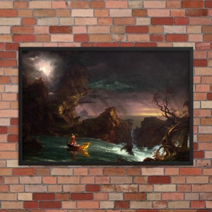 The Voyage of Life - Manhood by Thomas Cole - Framed Thomas Cole Print - Framed Voyage of Life Print - Framed Hudson River School Print