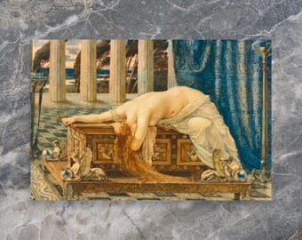 Pandora par Walter Crane - impression d'art mythologique - impression Walter Crane - impression Pandora