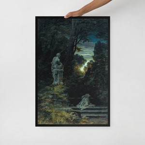 Framed Fine Art Print - Elegy by Ferdinand Knab