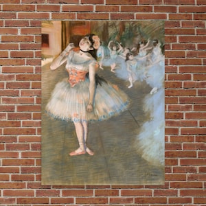 Ballet Art, The Star, Artwork, Edgar Degas, Print of a