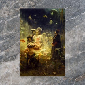 Sadko by Ilya Repin - Ilya Repin Print - Sadko Print
