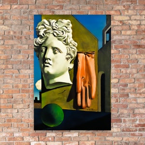 Surreal Art Print - The Song of Love by Giorgio De Chirico - Song of Love Poster - Song of Love Print - Giorgio de Chirico Print
