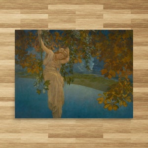 Modern Art Print - Reveries by Maxfield Parrish - Maxfield Parrish Print - Reveries Print