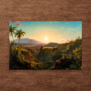Landscape Art Print - Pichincha by Frederic Edwin Church - Frederic Edwin Church Print - Frederic Edwin Church Poster - Pichincha Print