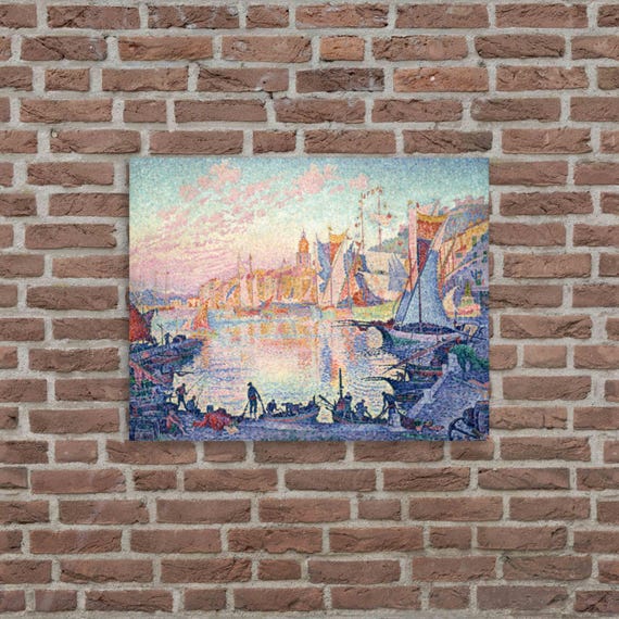 The Port of Saint-tropez by Paul Signac - Paul Signac Print