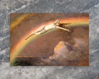 The Spirit of the Rainbow by Henry Mosler - Henry Mosler Print - Spirit of the Rainbow Print