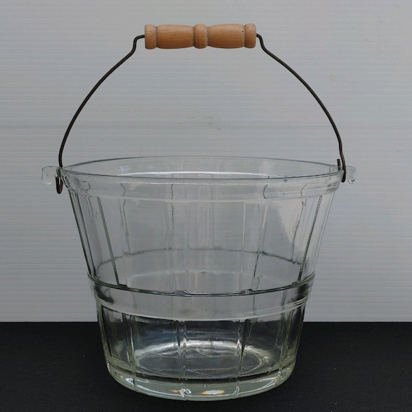 Glass Bucket Etsy