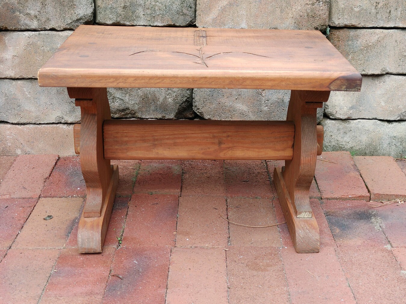 Vintage Trestle Tables - Etsy