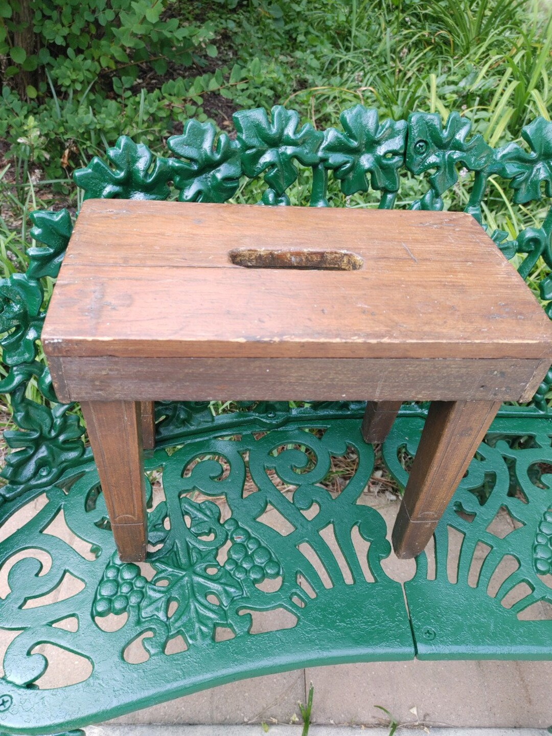 Early 1900s Handmade Wooden Step Stool / Circa Early 1900's / Antique ...