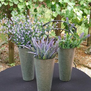LAVENDER BLOOM COLLECTION:  Purple Grass Bundle/Violets Bouquet/Lilac Stem
