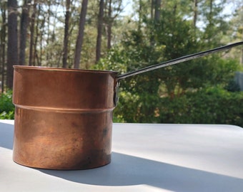 Vintage Copper Saucepan Circa 1950's