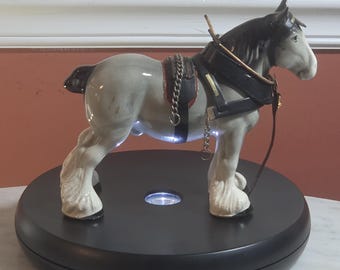 CLYDESDALE / Shire MELBA WARE, England Horse Figurine
