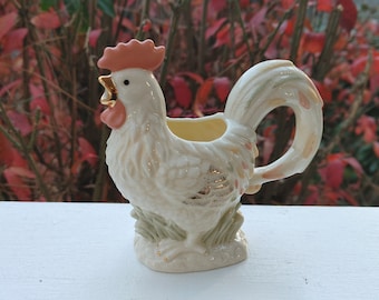 Lenox Rooster Creamer – Rise 'n' Shine Fine Ivory China Collectible